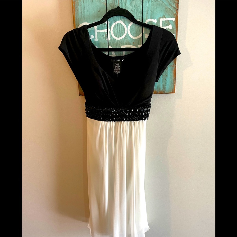Little black/ivory dress